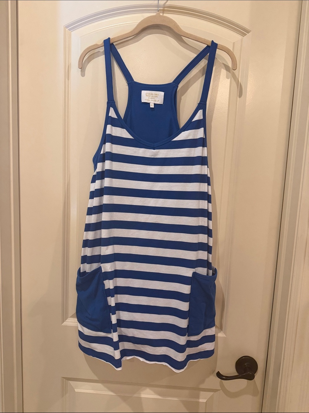 Simply Southern Royal Blue Tank Top Dress